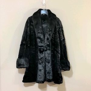 Donna Salters Fabulous Furs Faux Fur Coat